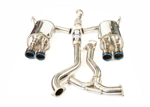 Subaru WRX (2011-2014) Invidia Q300 Turbo Back Exhaust w/Ti Tips - Subaru WRX 11-14/STI 11-21