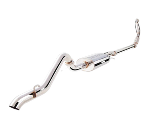 MITSUBISHI TRITON 2.5L TURBO DIESEL (2009-2015) 3" Stainless Steel Inch Raw Turbo Back Exhaust System XFORCE