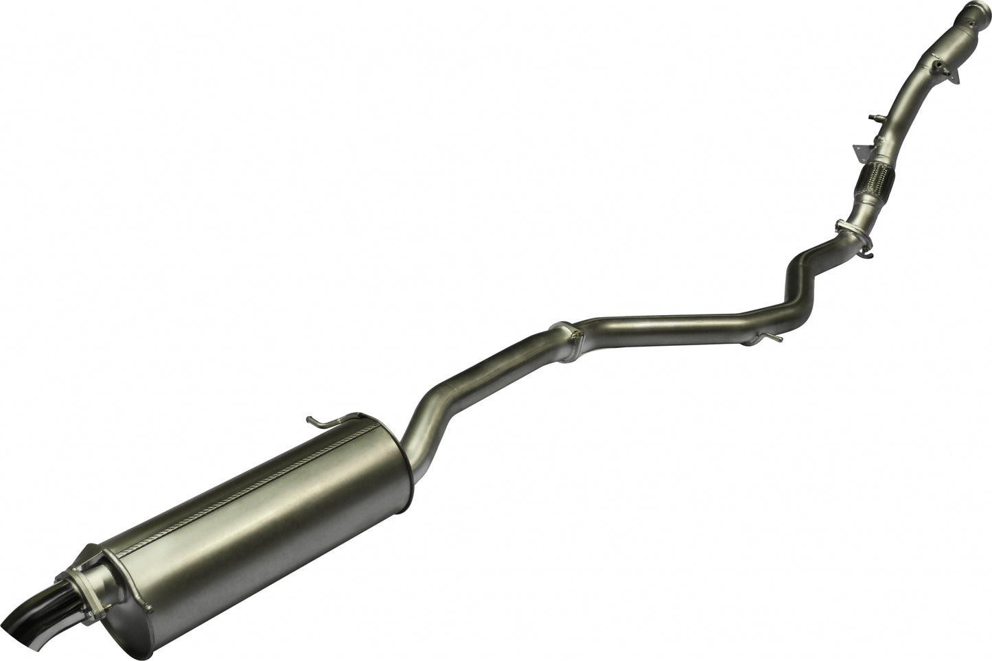 Volkswagen Amarok June 2011 – June 2012, TDI400, TDI420 2H 2.0L Bi-Turbo Ute Exhaust System