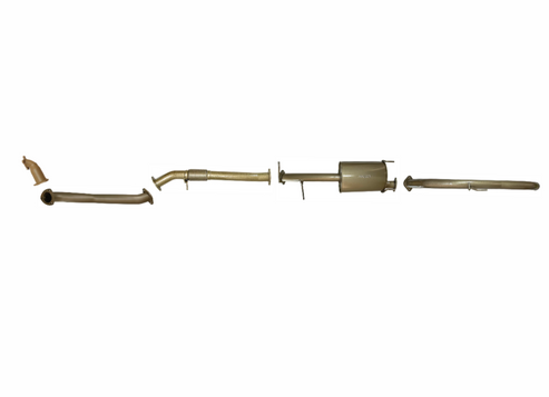 Mazda BT-50 2.5L & 3.0L (WEAT) TD 2006 to 2011 - Single 3" Kit with a Muffler